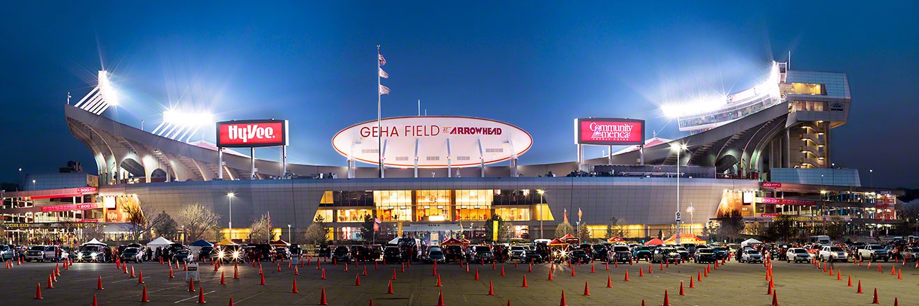 Kansas City Chiefs Oversized NFL Panorama - GEHA Field at Arrowhead Stadium