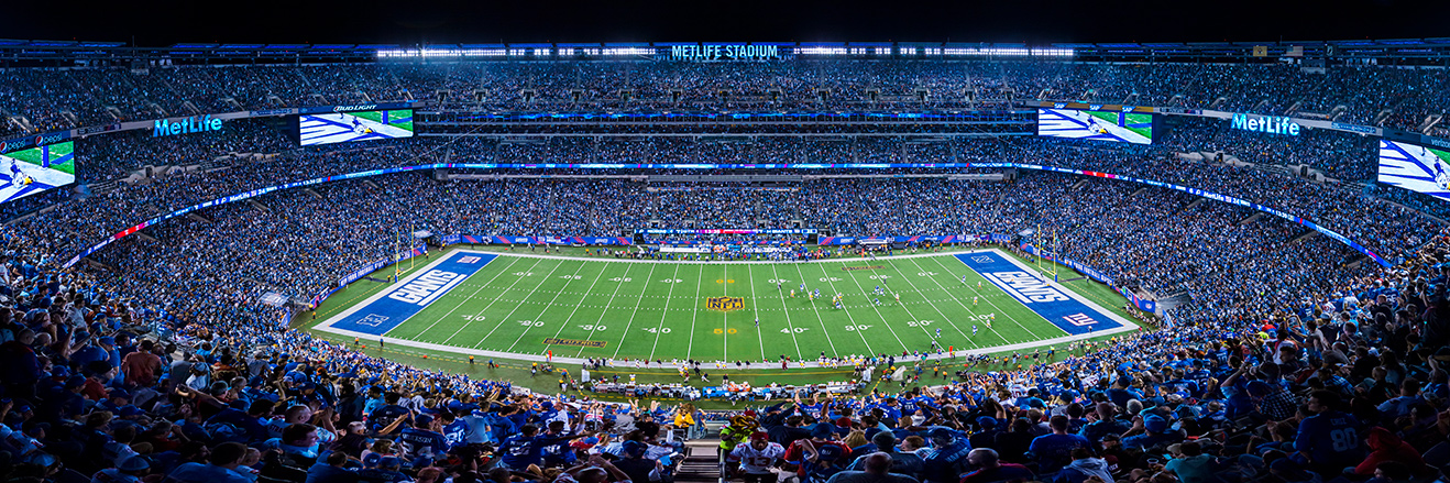 Highmark Stadium Fan Cave Decor - Buffalo Bills NFL Panoramic Picture