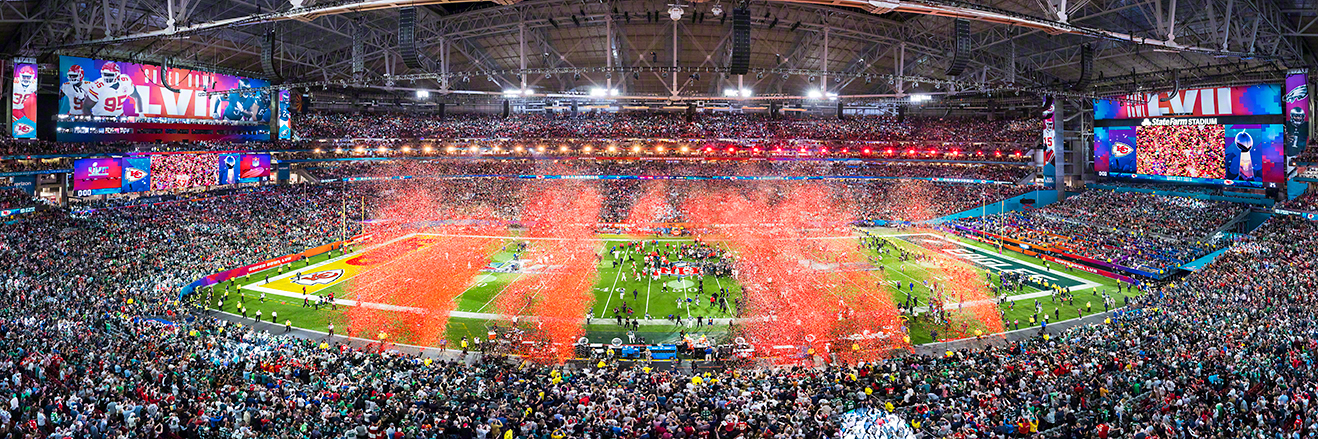 2023 Super Bowl LVII Champions Oversized Panoramic Picture - Kansas City Chiefs