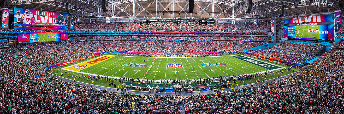 2023 Super Bowl LVII Champions Panoramic Picture - Kansas City Chiefs