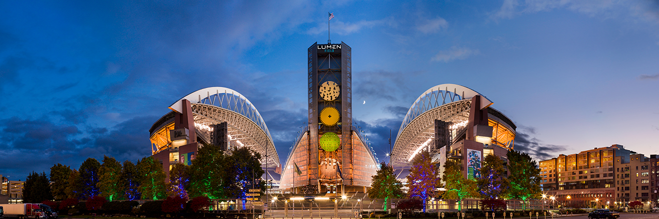 Seattle Seahawks Oversized NFL Panorama - Lumen Field