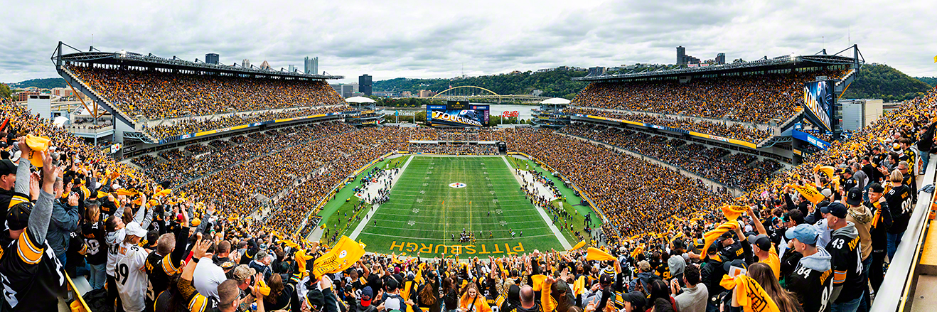 Pittsburgh Steelers Oversized Panoramic Picture - Acrisure Stadium