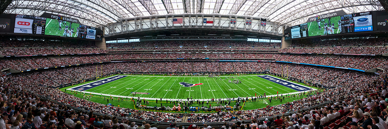 Houston Texans Oversized NFL Panorama - NRG Stadium