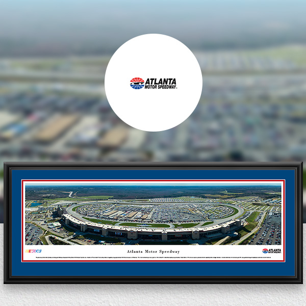 Atlanta Motor Speedway NASCAR Panoramic Posters and Fan Cave Decor