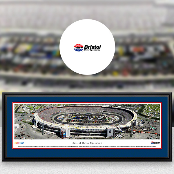 Bristol Motor Speedway NASCAR Panoramic Posters and Fan Cave Decor