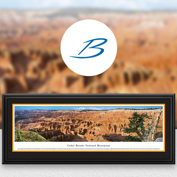 Cedar Breaks National Park Scenic Landscape Panoramic Wall Art