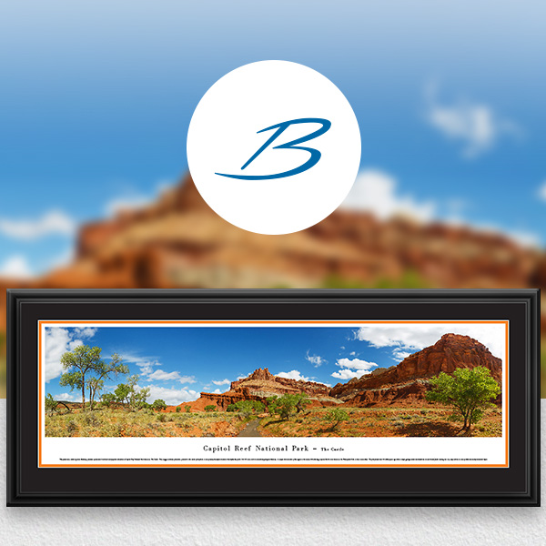 Capitol Reef National Park Scenic Landscape Panoramic Wall Art