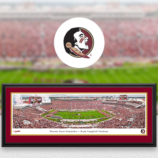 Florida State Seminoles Panoramic Posters and Fan Cave Decor