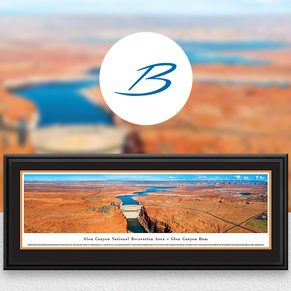 Glen Canyon National Park Scenic Landscape Panoramic Wall Art