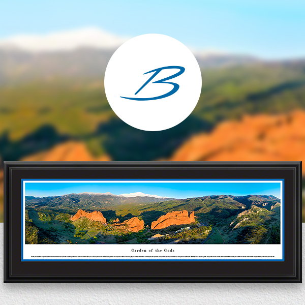 Garden of the Gods National Natural Landmark - Scenic Landscape Panoramic Wall Art