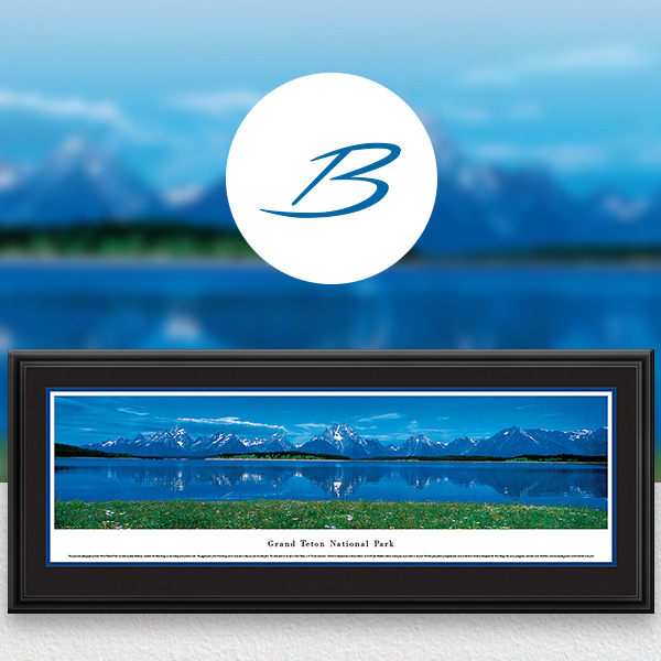Grand Teton National Park Scenic Landscape Panoramic Wall Art