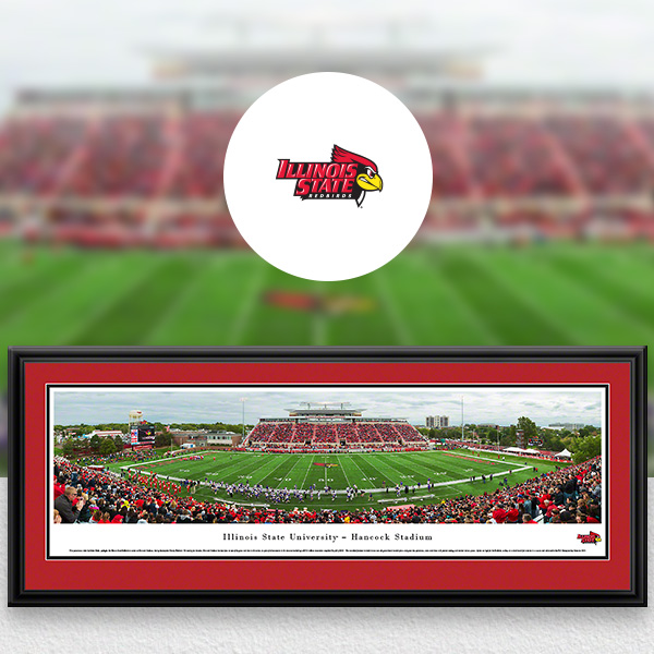 Illinois State Redbirds Panoramic Posters and Fan Cave Decor