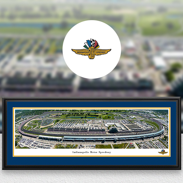 Indianapolis Motor Speedway NASCAR Panoramic Posters and Fan Cave Decor