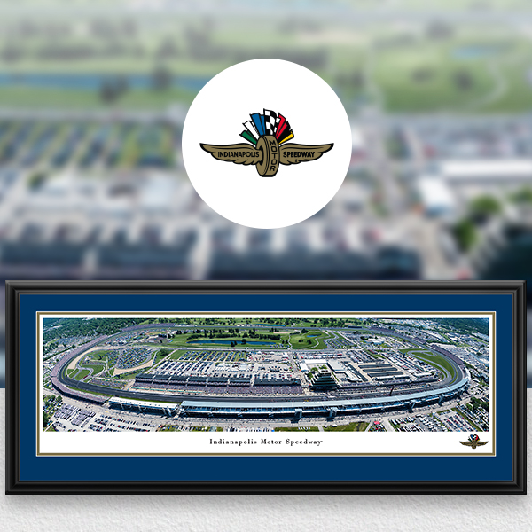 Indianapolis Motor Speedway NASCAR Panoramic Posters and Fan Cave Decor