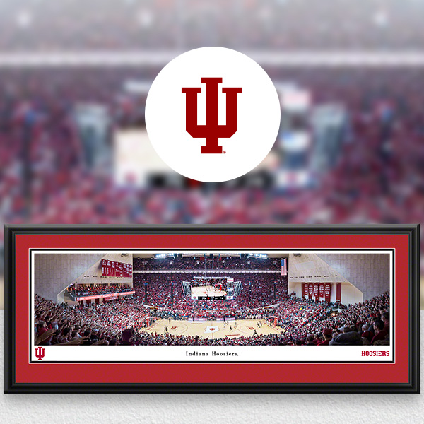 Indiana Hoosiers Logo Wall Mirror