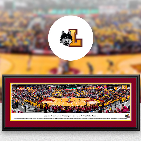 Loyola Ramblers Panoramic Posters and Fan Cave Decor