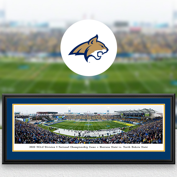 Montana State Bobcats Panoramic Posters and Fan Cave Decor