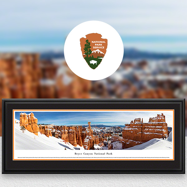 Bryce Canyon National Park Scenic Landscape Panoramic Wall Art