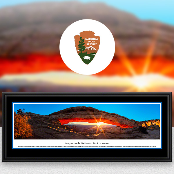 Canyonlands National Park Scenic Landscape Panoramic Wall Art