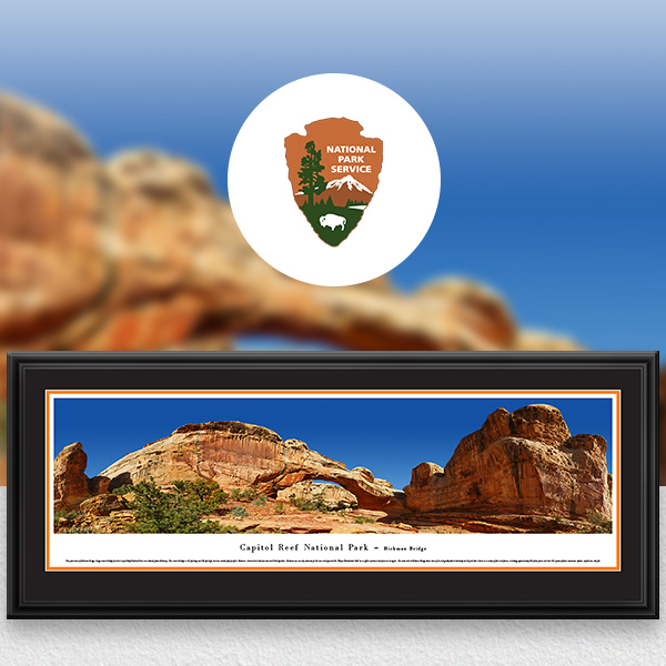 Capitol Reef National Park Scenic Landscape Panoramic Wall Art