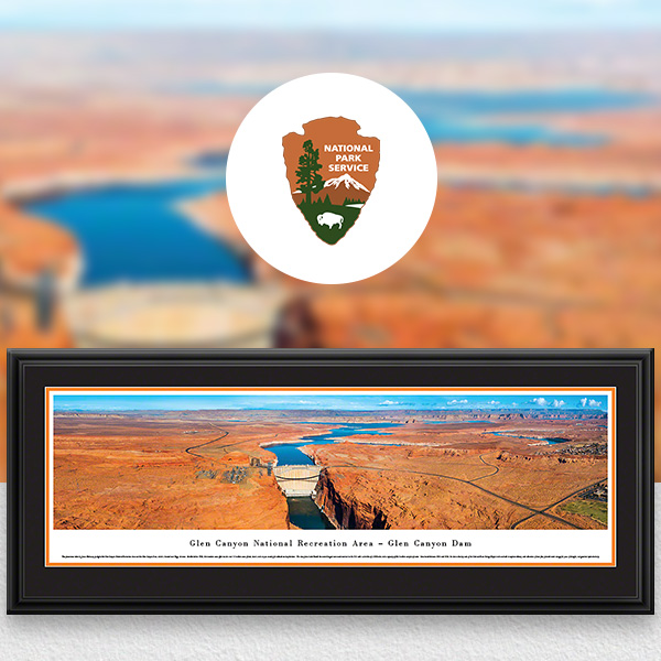 Glen Canyon National Park Scenic Landscape Panoramic Wall Art