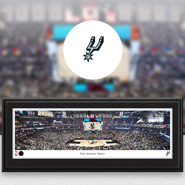 San Antonio Spurs Panoramic Posters and Fan Cave Decor