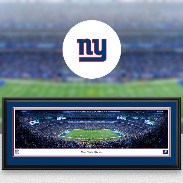 New York Giants Panoramic Poster - MetLife Stadium