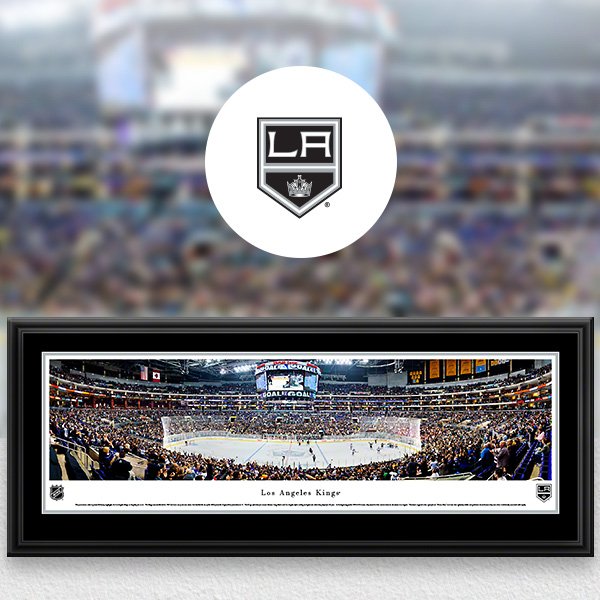 Los Angeles Kings Panoramic Posters and Fan Cave Decor