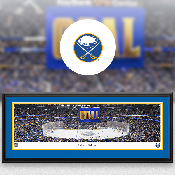 Buffalo Sabres Panoramic Posters and Fan Cave Decor