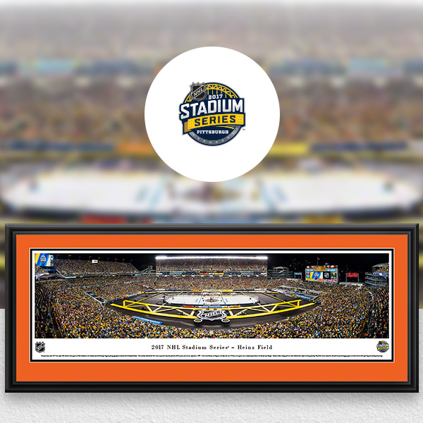 NHL Stadium Series Panoramic Posters and Fan Cave Decor