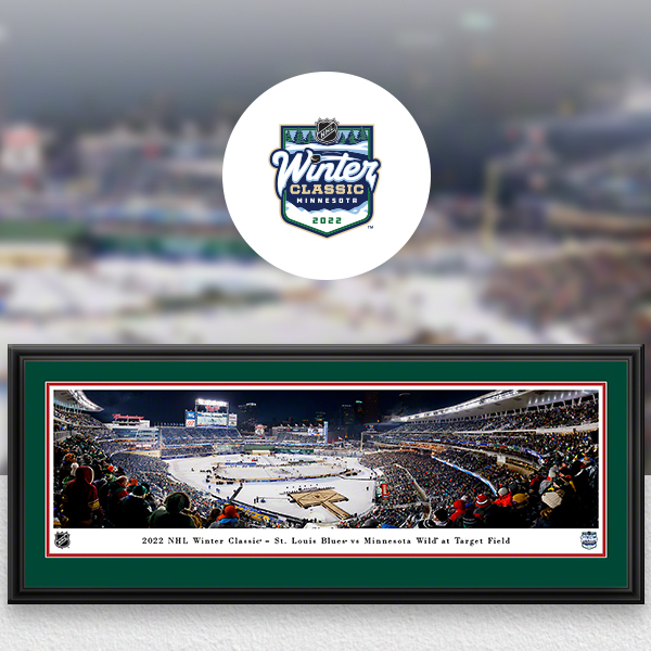 NHL Winter Classic Panoramic Posters and Fan Cave Decor