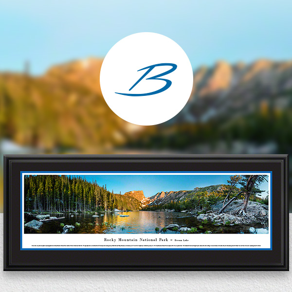 Rocky Mountain National Park Scenic Landscape Panoramic Wall Art