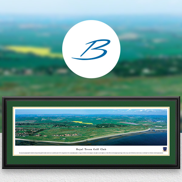 Royal Troon Golf Club Panoramic Wall Art