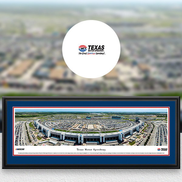 Texas Motor Speedway NASCAR Panoramic Posters and Fan Cave Decor