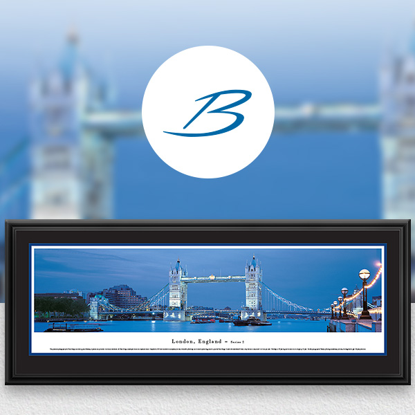 Tower Bridge, London City Skyline Panoramic Wall Art