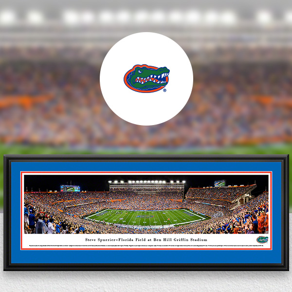 Florida Gators Panoramic Posters and Fan Cave Decor