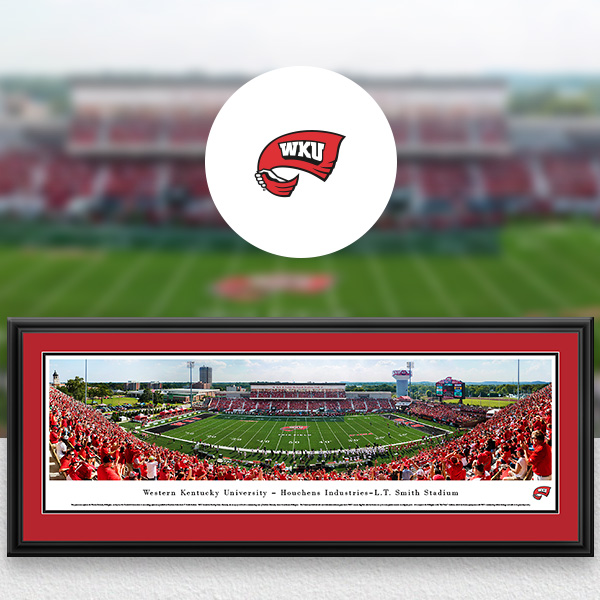 WKU Hilltoppers Panoramic Posters and Fan Cave Decor