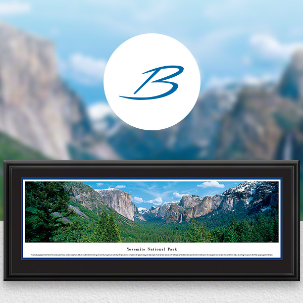 Yosemite National Park Scenic Landscape Panoramic Wall Art