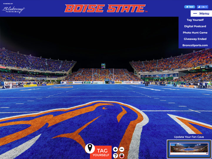 Boise State Broncos Gigapixel Fan Photo