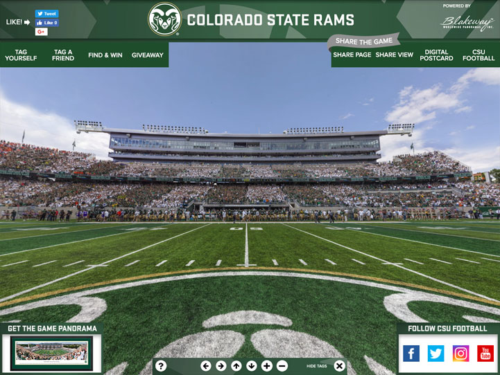 Colorado State Rams Gigapixel Fan Photo