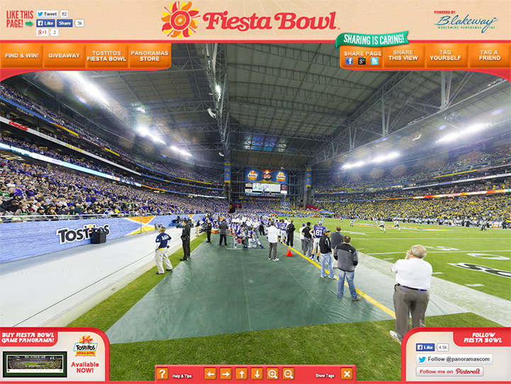 2013 Fiesta Bowl Gigapixel Fan Photo