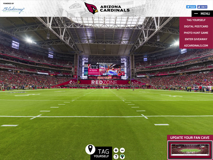 Louisville Cardinals Endzone at Cardinal Stadium Panorama Poster