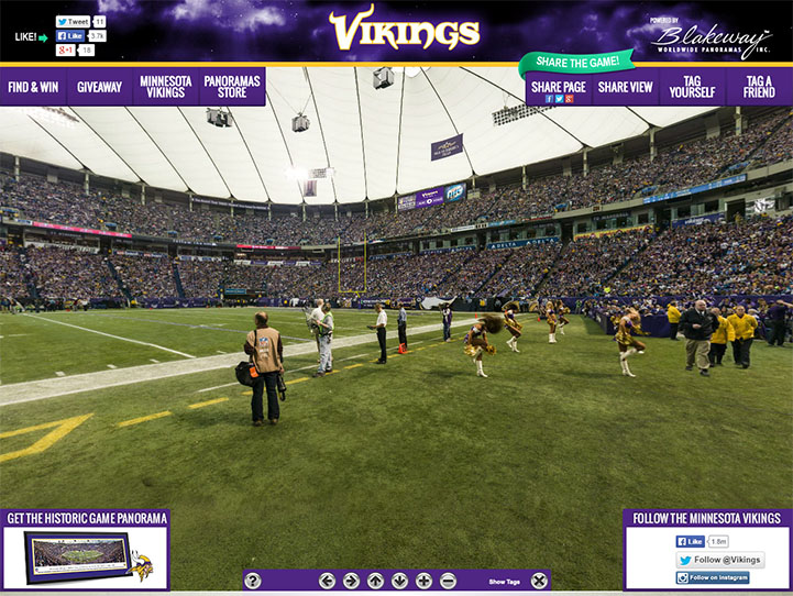 Minnesota Vikings Gigapixel Fan Photo