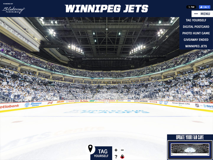 Winnipeg Jets Gigapixel Fan Photo