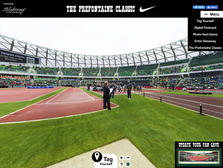 2022 Prefontaine Classic 360° Gigapixel Fan Photo