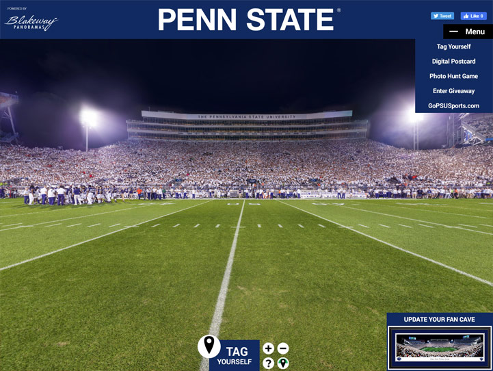 Penn State Nittany Lions Gigapixel Fan Photo