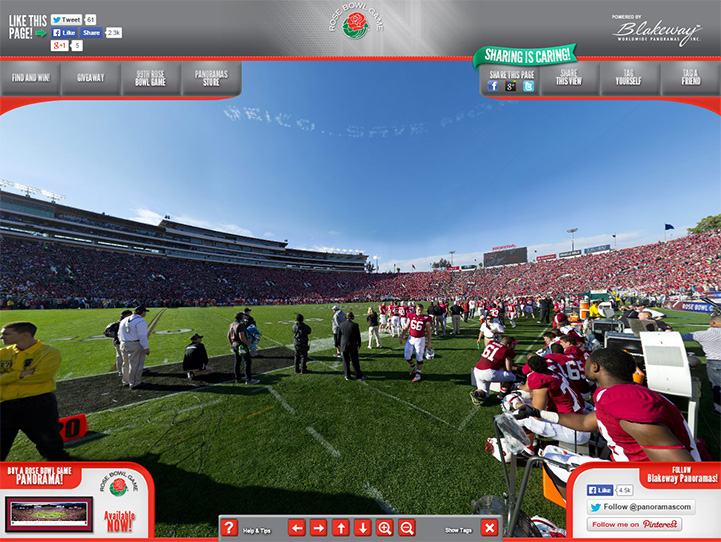 2013 Rose Bowl Gigapixel Fan Photo