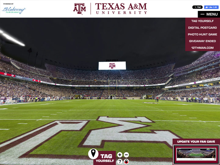 Texas A&M Aggies Gigapixel Fan Photo