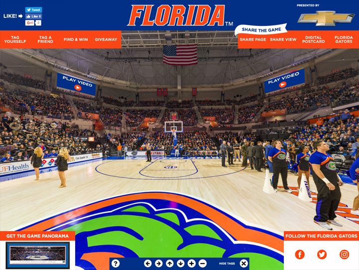 Florida Gators Gigapixel Fan Photo