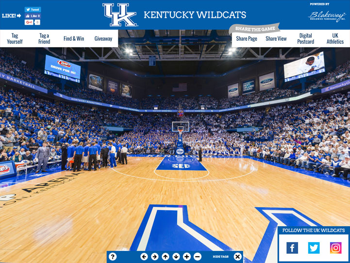 Kentucky Wildcats Gigapixel Fan Photo